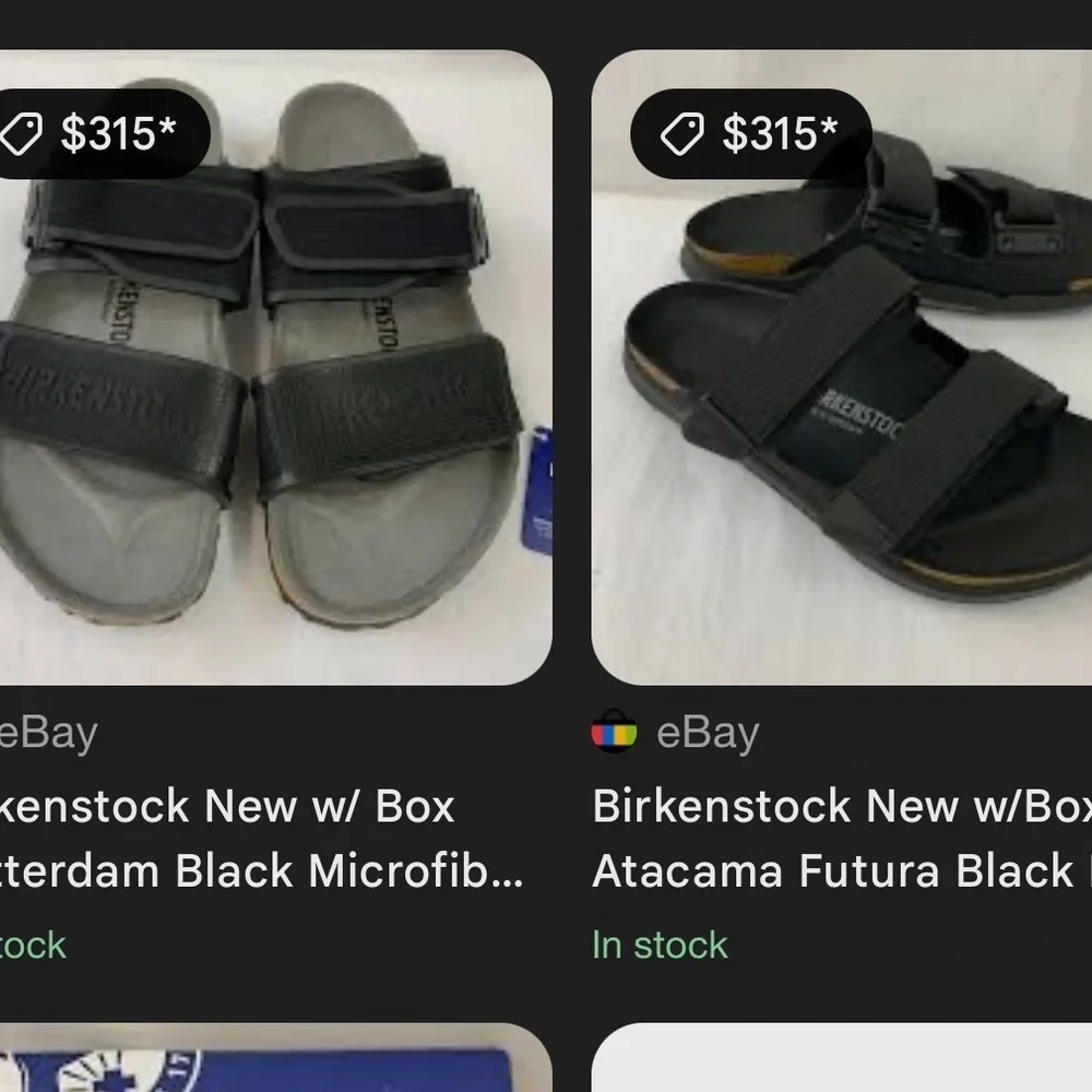 Rick Owen’s x Birkenstock Rotterdam Regular Wide Men's Black Slide Sandals Sz 47
